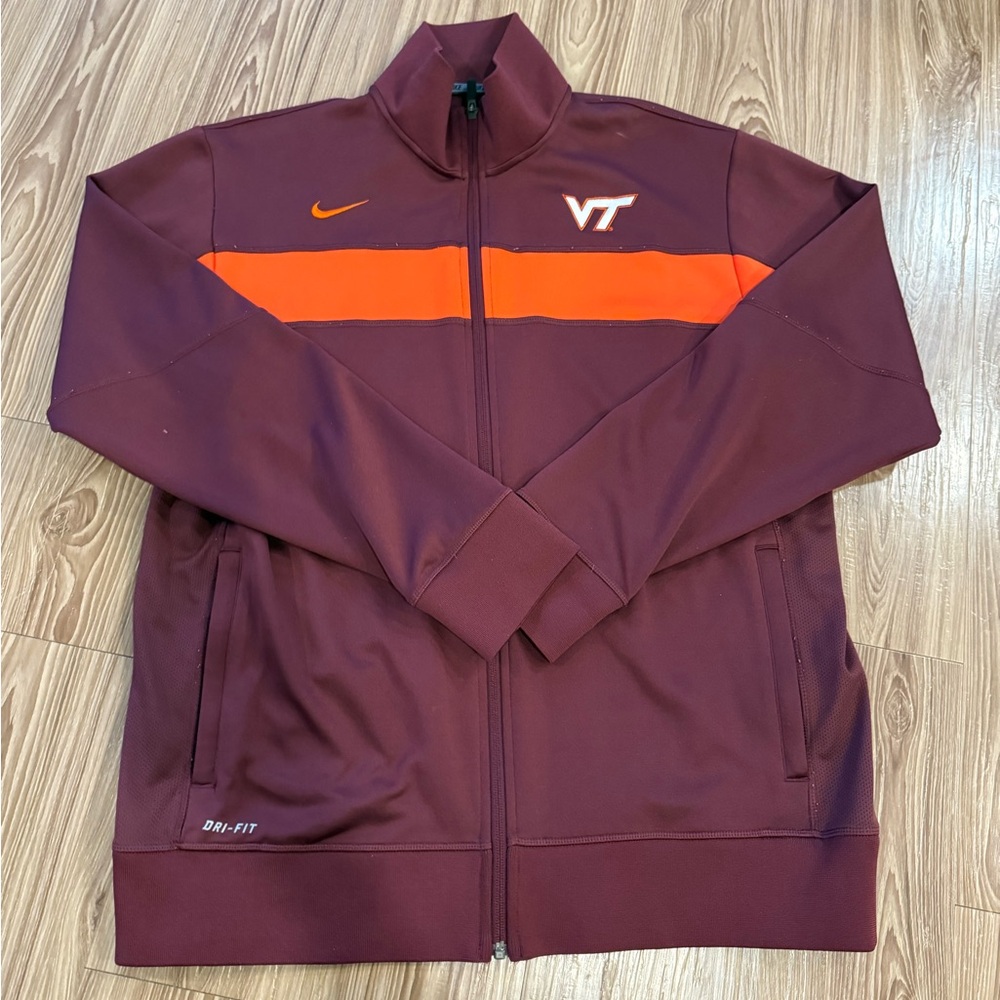 Men’s Virginia Tech Nike Dri-FIT Full Zip Jacket | Size Large